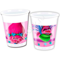 Стаканы бумажные Тролли 8шт/наб. 200мл