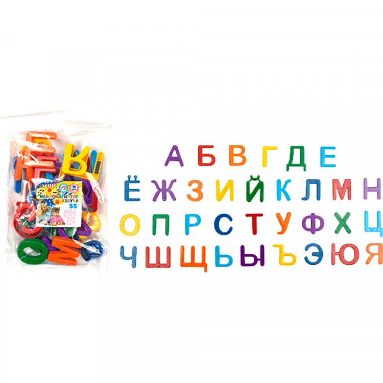 Игра на магнитах Азбука на магнитах (deVENTE) большой размер арт.8071910
