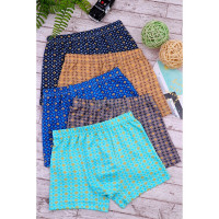 Боксеры для мальчика арт.6003/6005 размер 32/122-128(L) хлопок 85% бамбук 10% спандекс 5% цвет ассорти