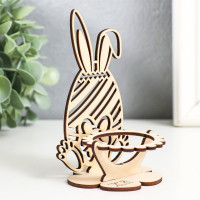 ПАСХА Подставка для яиц "Заяц" 7*7*12см арт.9525870