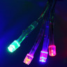 Гирлянда эл. д/дома сетка 1,5*1,5м 120LED цв.мульти (св.провод) 8реж IP-20 арт.196-282