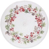 Салфетка сервировочная ПВХ "Аромат зимы" 38см арт.898-167