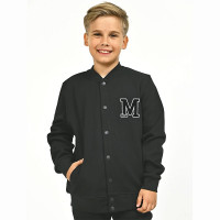 Бомбер утепленный для мальчика (Cegisa) артикул 2833 размер 42/158-46/170 цвет черный