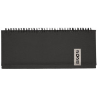 Планинг 2026 к/з deVENTE "Vertical" черный, 64л евроспираль арт.2239603