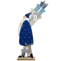 Статуэтка декоративная "Дед Мороз" 31см арт.396-783