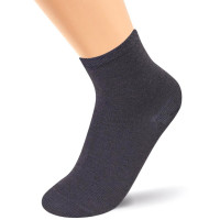 Носки детские для мальчика артикул С100/1ш 80% хлопок, 18% полиамид, 2% эластан цвет темно-серый (Clever)