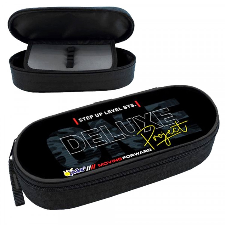 Пенал 1 отделение овальный (ОНИКС) ПМК 24-20 Deluxe 210х85х50мм арт.86900