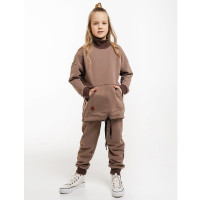 Костюм спортивный для девочки арт.BATIK ВАЛЕК размер 34/134-42/164 кофейный