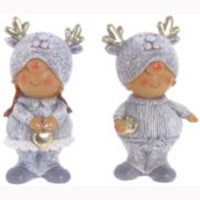 Статуэтка декоративная "Дети" 12см асс. арт.755593