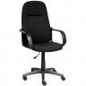 Кресло для руководителя пластик/ткань LEADER черный (2603) СКИДКА
