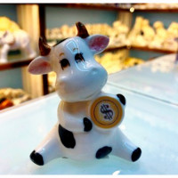 Статуэтка СГ "Бычок Фомка с монеткой" 7,5*6,5см арт.541-292