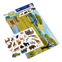 Игра Магнитные истории Сафари-Зоопарк (ДК) арт 03843