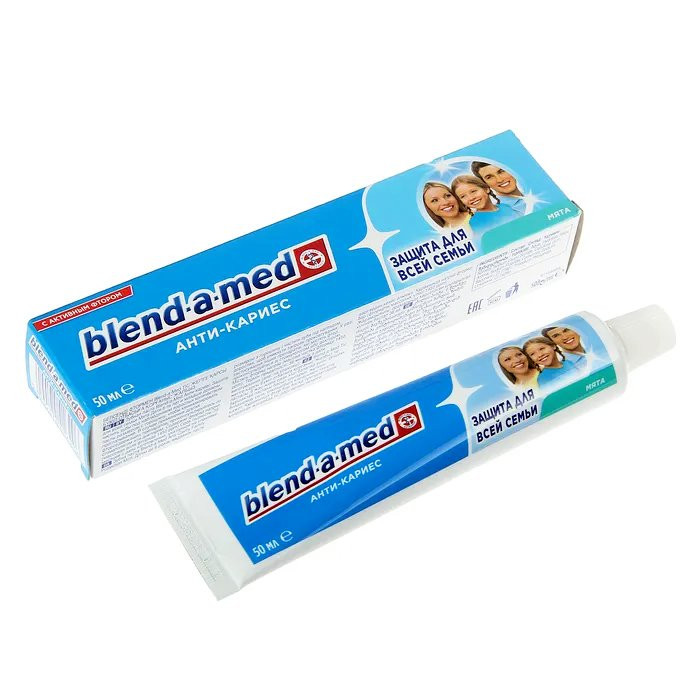 Зубная паста Blend-a-med 50 мл Анти Кариес Мята 