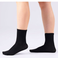 Носки детские для мальчика артикул С1450 80% хлопок, 18% полиамид, 2% эластан цвет черный (Clever)