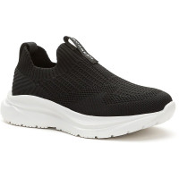 Кроссовки для девочки (GRUNBERG) цвет черный верх-текстиль подкладка-текстиль артикул 158606/06-01