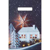 Пакет ПВД прорезн. ручка 20*30 30мкм НГ Миниатюра