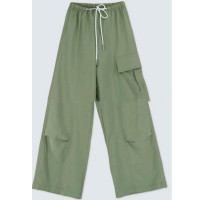 Брюки для девочки артикул Deloras 22174  размер 34/134-44/164 цвет светлый хаки