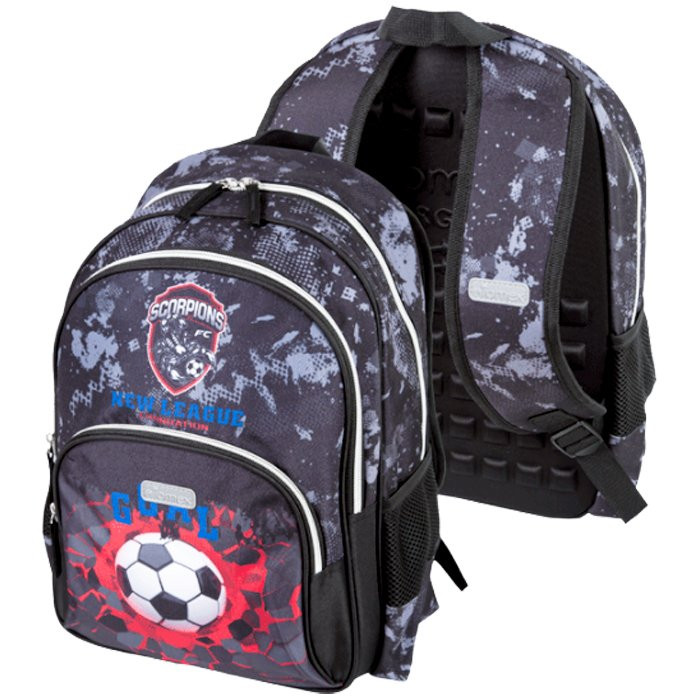Рюкзак для мальчиков школьный (deVENTE) Basic  Football Club 38х32x18см арт 7033104