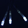 Гирлянда эл. д/дома сетка 1,5*1,5м 120LED цв.белый (св.провод) 8реж IP-20 арт.183-401