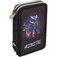 Пенал 2 отделения (deVente) 210х140х52мм Robotic арт.7012505