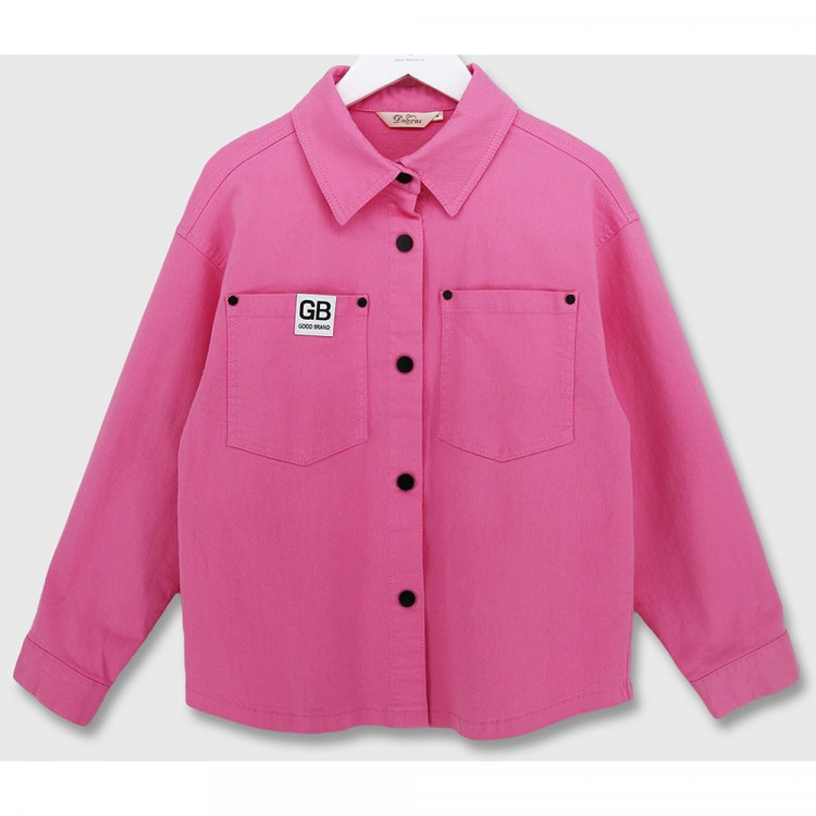 Рубашка для девочки арт.Deloras 21783 размер 34/134-44/164 цвет розовый