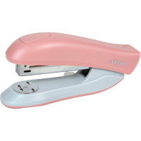 Степлер №24 (20л) пластиковый deVENTE sigNATURE пудрово-розовый арт.4142515