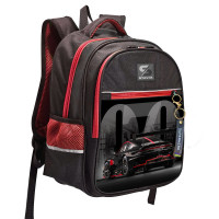 Ранец для мальчиков школьный (Stavia) Машина мультиколор 33х40х19см арт.8136