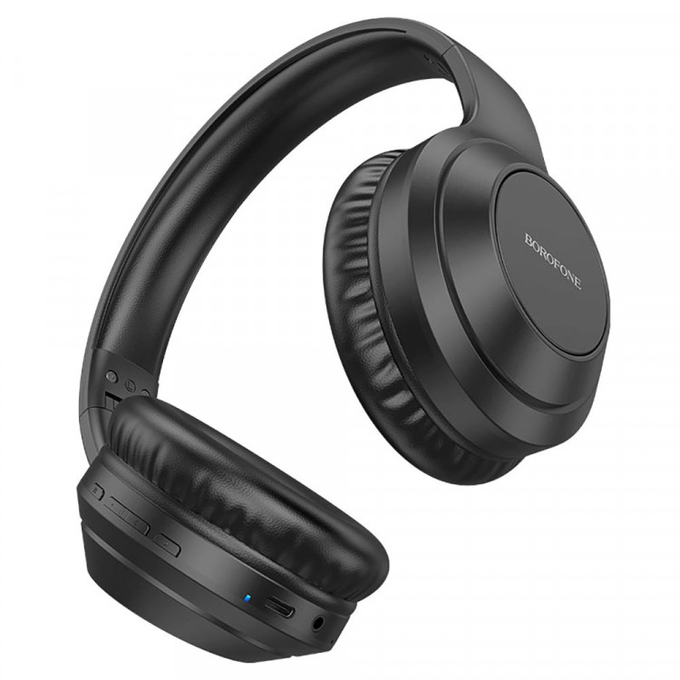 Наушники мониторные беспроводные BOROFONE BO20 Player wireless headset цв.черный