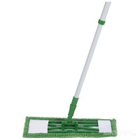 Швабра д/пола плоская пластик с насадкой из микрофибры 37*12 см MopM3 Супер Промо