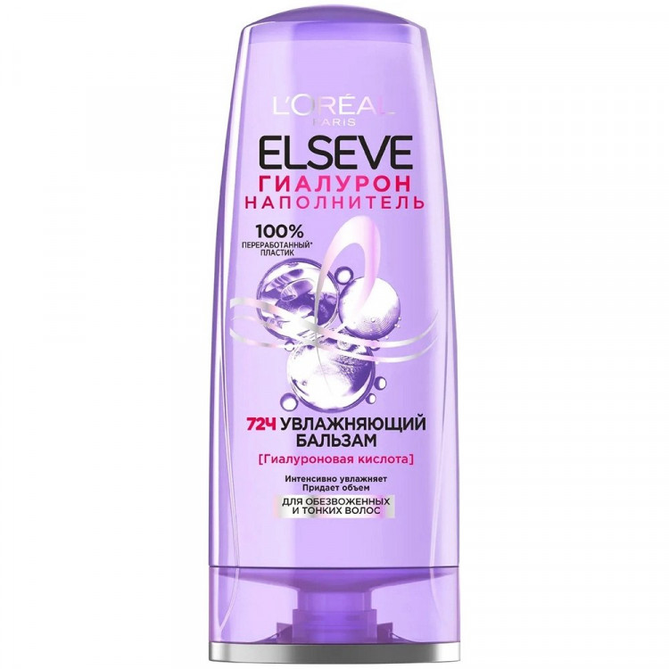 Бальзам для волос Elseve 400 мл Гиалурон Свежесть (Ст.12)