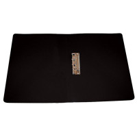 Папка с прижимом А4 16мм пластиковая  0,5мм черная (Attomex) арт.3110404