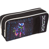 Пенал-косметичка 2 отделения (deVente) Robotic 20х9х6 см арт.7020550