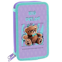 Пенал 2 отделения (Оникс) ПКК 11-5 Милый мишка 190х110мм ламинированный картон