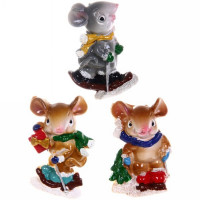 Магнит СГ "Зимний мышонок" 05см в ассортименте арт.200-449