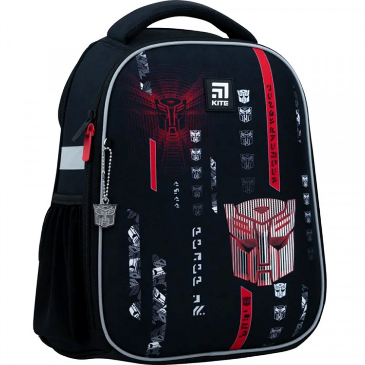 Ранец для мальчиков школьный (KITE) Education Transformers 35x26x13.5 см арт.TF22-555S