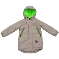 Парка осенняя для мальчика (OVAS) арт.ТРЕК размерный ряд 28/98-30/116 цвет бежевый