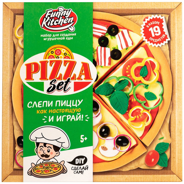 Набор для творчества Лаборатория Funny Kitchen Pizza set (Волшебный мир) арт.SS500-40214
