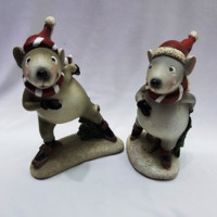 Фигурка СГ "Мышка новогодняя" 12см асс арт.200-475