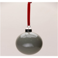 Шар пластик 08см глянцевый цв.коричневый 225 арт.РШ2625