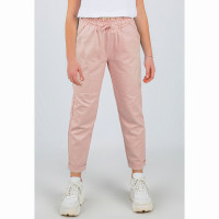 Брюки для девочки артикул DMB 2843 размерный ряд 34/134-44/164 цвет пудра