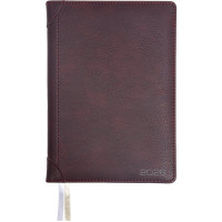 Ежедневник А5 2026 к/з deVENTE "Seattle" коричневый, крем.бумага, 168л, 2 ляссе арт.2232653