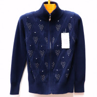 Кардиган для девочки (MMTS) арт.jcp-HLD2111-1 размер 30/122-42/158 цвет синий