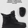 Ботинки для девочки (KEDDO) черный верх-искусственная кожа/нейлон подкладка - искусственная шерсть артикул 538101/02-03