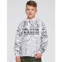 Джемпер для мальчика артикул CLE  846488/72а_п1 размер 34/134-42/158 цвет белый