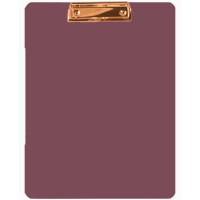 Планшет А4 пластик бургунди deVENTE с выдвижным подвесом с металлическим прижимом цвета розового золота арт.3034516 (Ст.12/48)