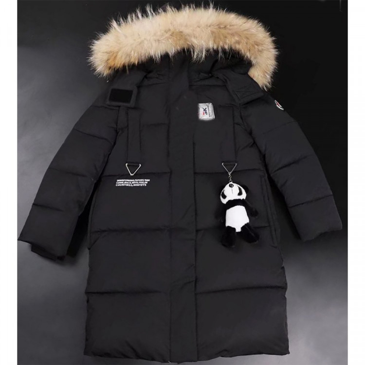 Куртка зимняя для девочки (MULTIBREND) арт.yb-3K1292-1 цвет черный