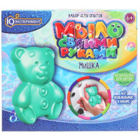 Набор варим мыло Мишка (Q Эксперимент) арт.EX-SM02-BR