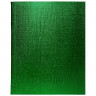 Тетрадь А5 клетка 48 листов бумвинил скоба (Hatber) Metallic Зеленая арт 48Т5бвВ1