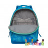 Рюкзак для девочки (Grizzly) арт RQ-921-2 синий 32х44х17 см