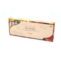 Краски масляные 10+2 белых цвета (ГАММА) Студия туба 9мл арт 203007